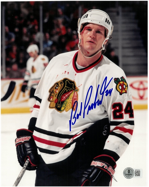 Bob Probert Autographed 8x10