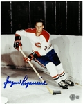 Jacques Laperriere Autographed 8x10