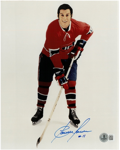 Claude Larose Autographed 8x10