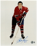 Claude Larose Autographed 8x10