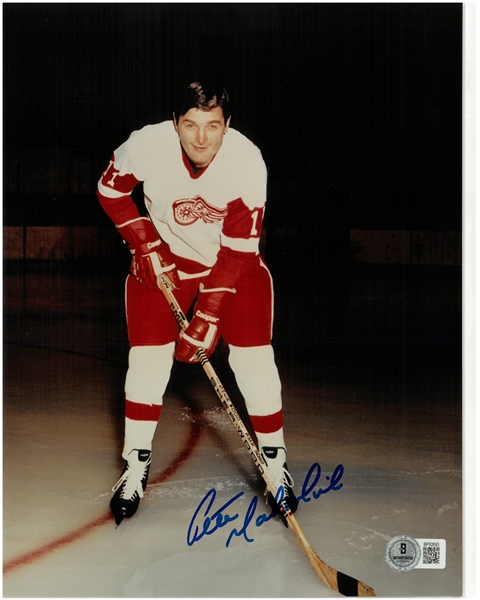 Pete Mahovlich Autographed 8x10