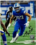 Sam Laporta Autographed 8x10
