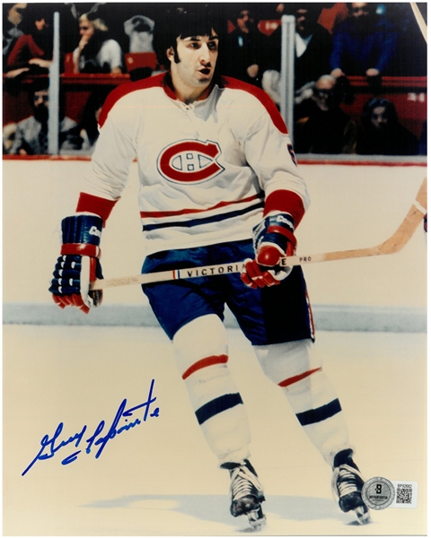 Guy Lapointe Autographed 8x10