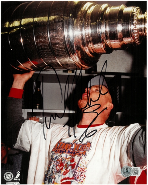 Tomas Holmstrom Autographed 8x10