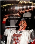 Tomas Holmstrom Autographed 8x10