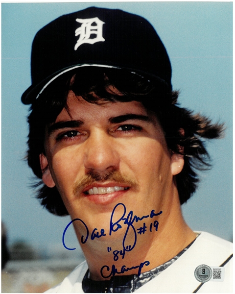 Dave Rozema Autographed 8x10