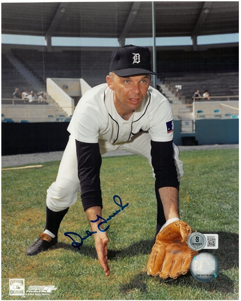 Dick Tracewski Autographed 8x10