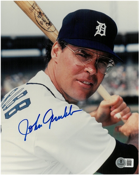 Johnny Grubb Autographed 8x10
