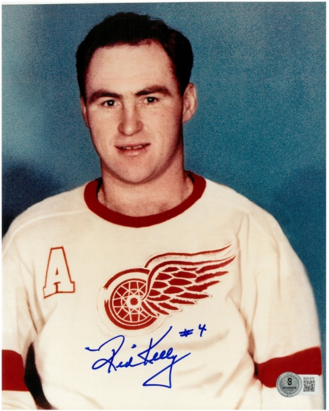 Red Kelly Autographed 8x10