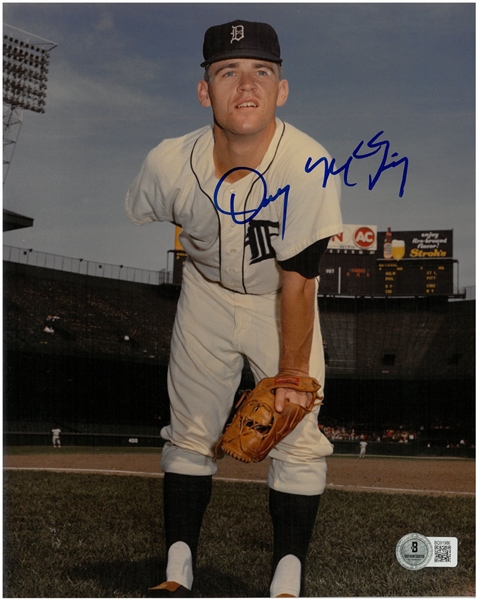 Denny McLain Autographed 8x10
