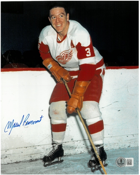 Marcel Pronovost Autographed 8x10