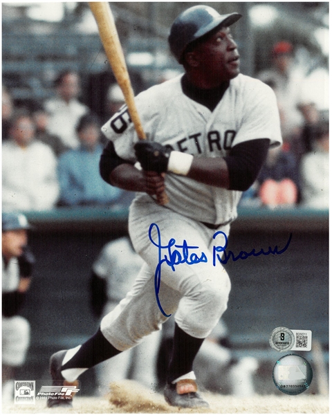Gates Brown Autographed 8x10