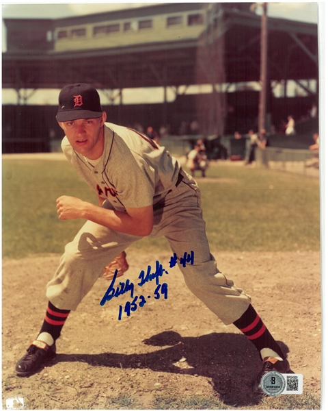 Billy Hoeft Autographed 8x10