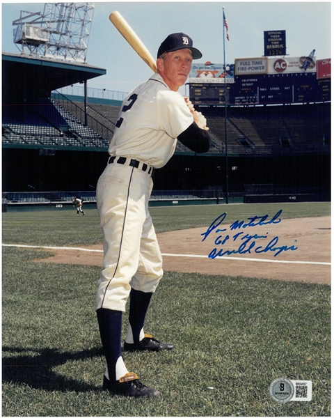 Tom Matchick Autographed 8x10