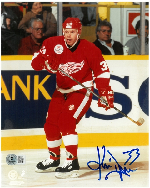 Kris Draper Autographed 8x10
