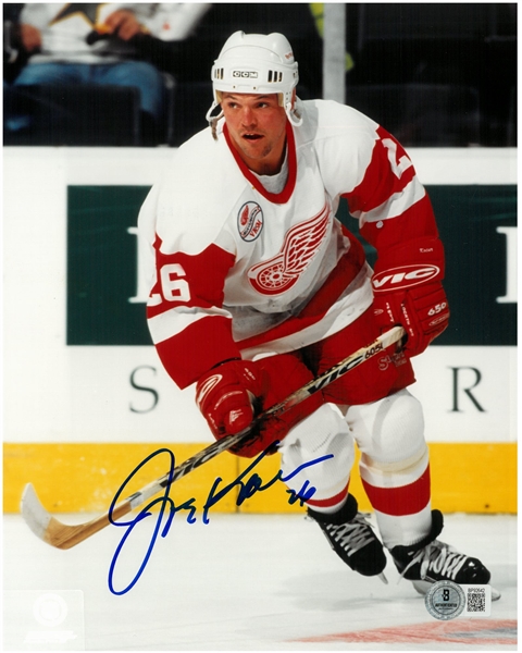 Joe Kocur Autographed 8x10