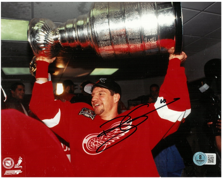 Brent Gilchrist Autographed 8x10