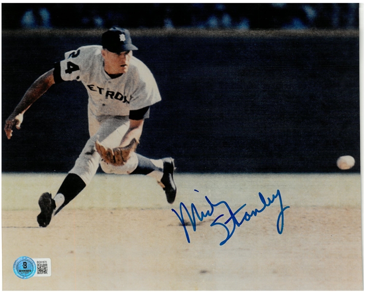 Mickey Stanley Autographed 8x10