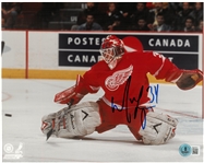 Manny Legace Autographed 8x10