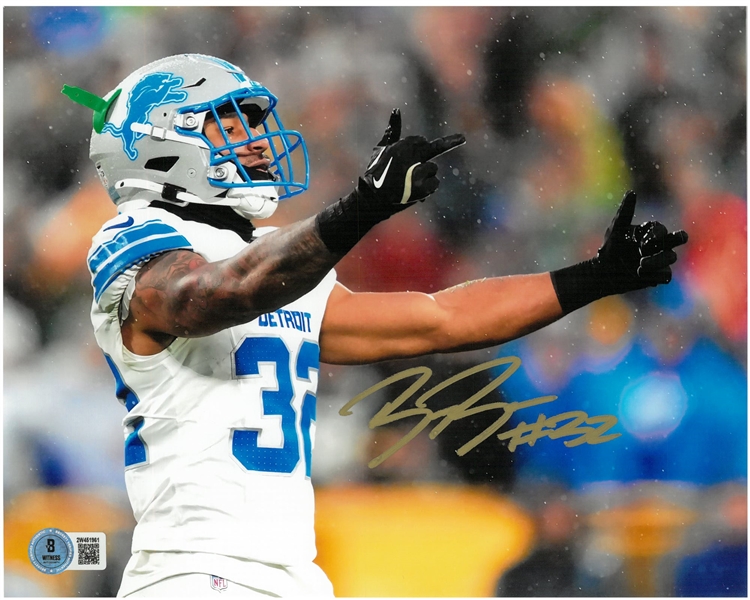 Brian Branch Autographed 8x10