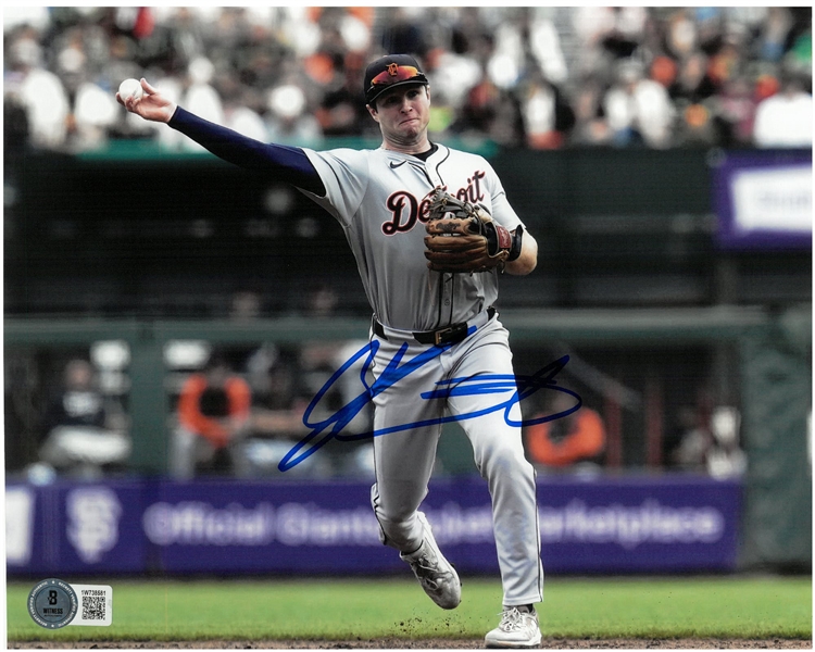 Colt Keith Autographed 8x10