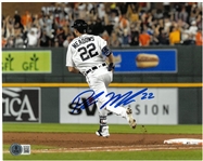 Parker Meadows Autographed 8x10