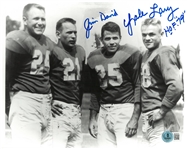Jim David & Yale Lary Autographed 8x10