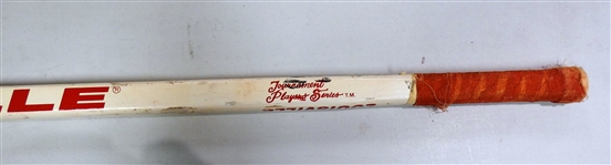 Steve Yzerman 1988/89 50th Goal Game Used Autographed Stick
