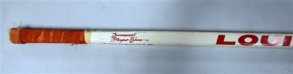 Steve Yzerman 1988/89 50th Goal Game Used Autographed Stick