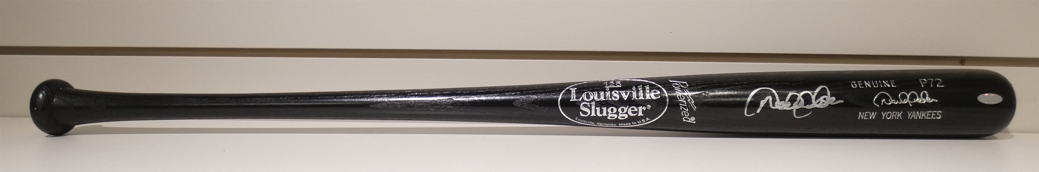 Derek Jeter Autographed Game Model Bat