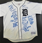 Detroit Tigers Jersey Autographed by 28 Players