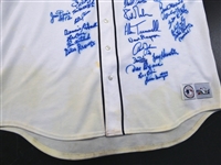 Detroit Tigers Jersey Autographed by 28 Players
