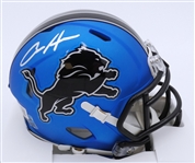 Aidan Hutchinson Autographed Lions Mini Helmet