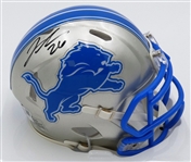 Jahmyr Gibbs Autographed Detroit Lions Mini Helmet