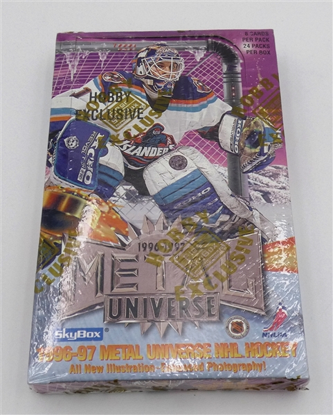 1996/97 Metal Universe Hockey Box
