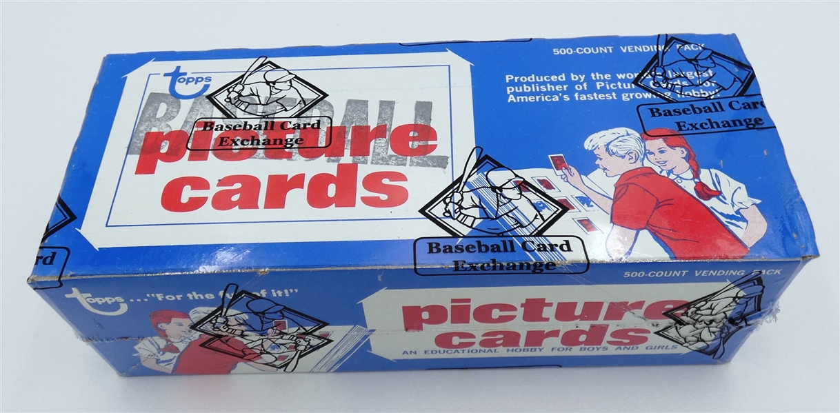 1979 Topps Baseball Vending Box (BBCE) From a Sealed Case