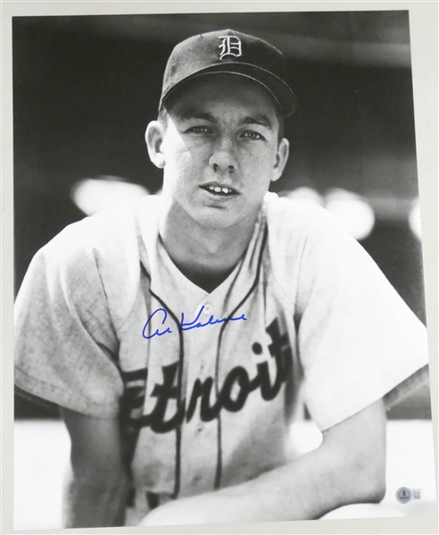Al Kaline Autographed 16x20