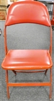 Joe Louis Arena Folding Metal Chair