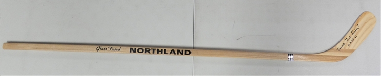Ted Lindsay Autographed Northland Stick w/ Terrible & HOF