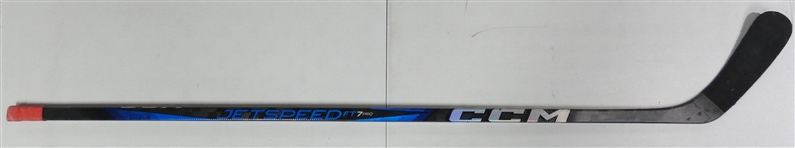Dylan Larkin Game Used CCM Stick