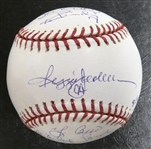 NY Yankees Captains Autographed Baseball