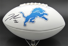 Jahmyr Gibbs Autographed Detroit Lions Football