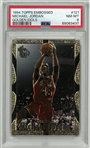 Michael Jordan PSA 8 1994 Topps Embossed Golden Idols