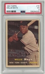 Willie Mays 1957 Topps PSA 3