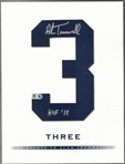 Alan Trammell Autographed #3 Commemorative Book