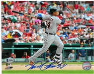 Miguel Cabrera Autographed 400th HR 8x10