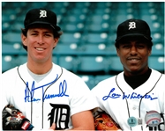 Alan Trammell & Lou Whitaker Autographed 8x10
