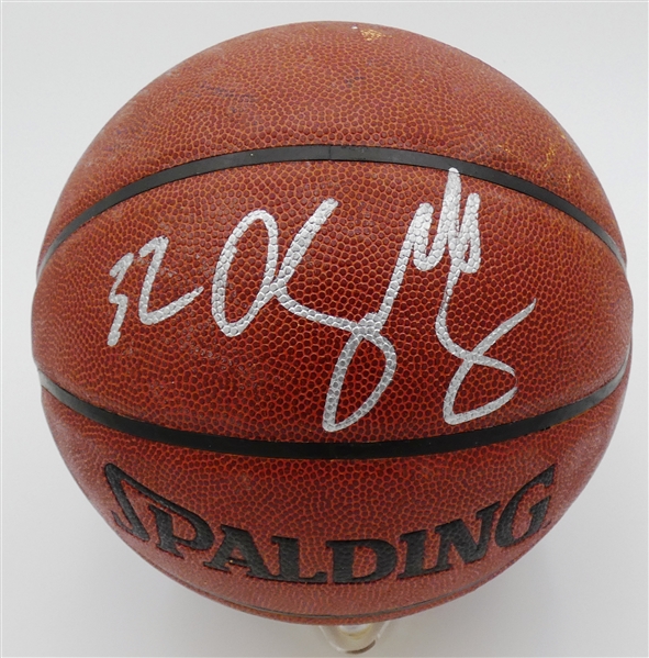 O.J. Mayo Autographed Basketball