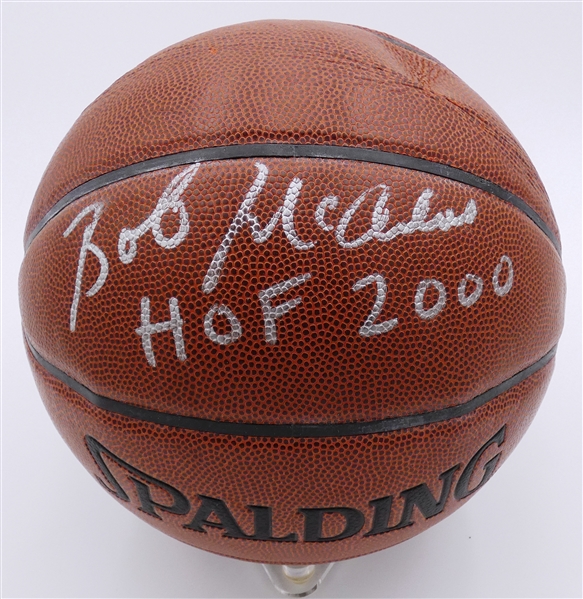 Bob McAdoo Autographed Basketball