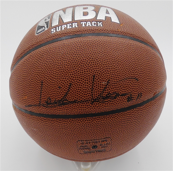 Isiah Thomas Autographed Basketball